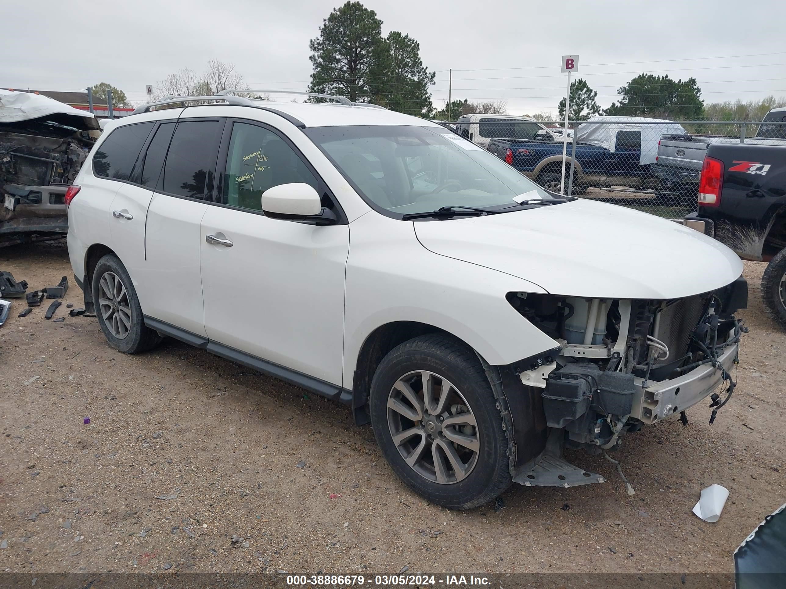 nissan pathfinder 2014 5n1ar2mn6ec607890