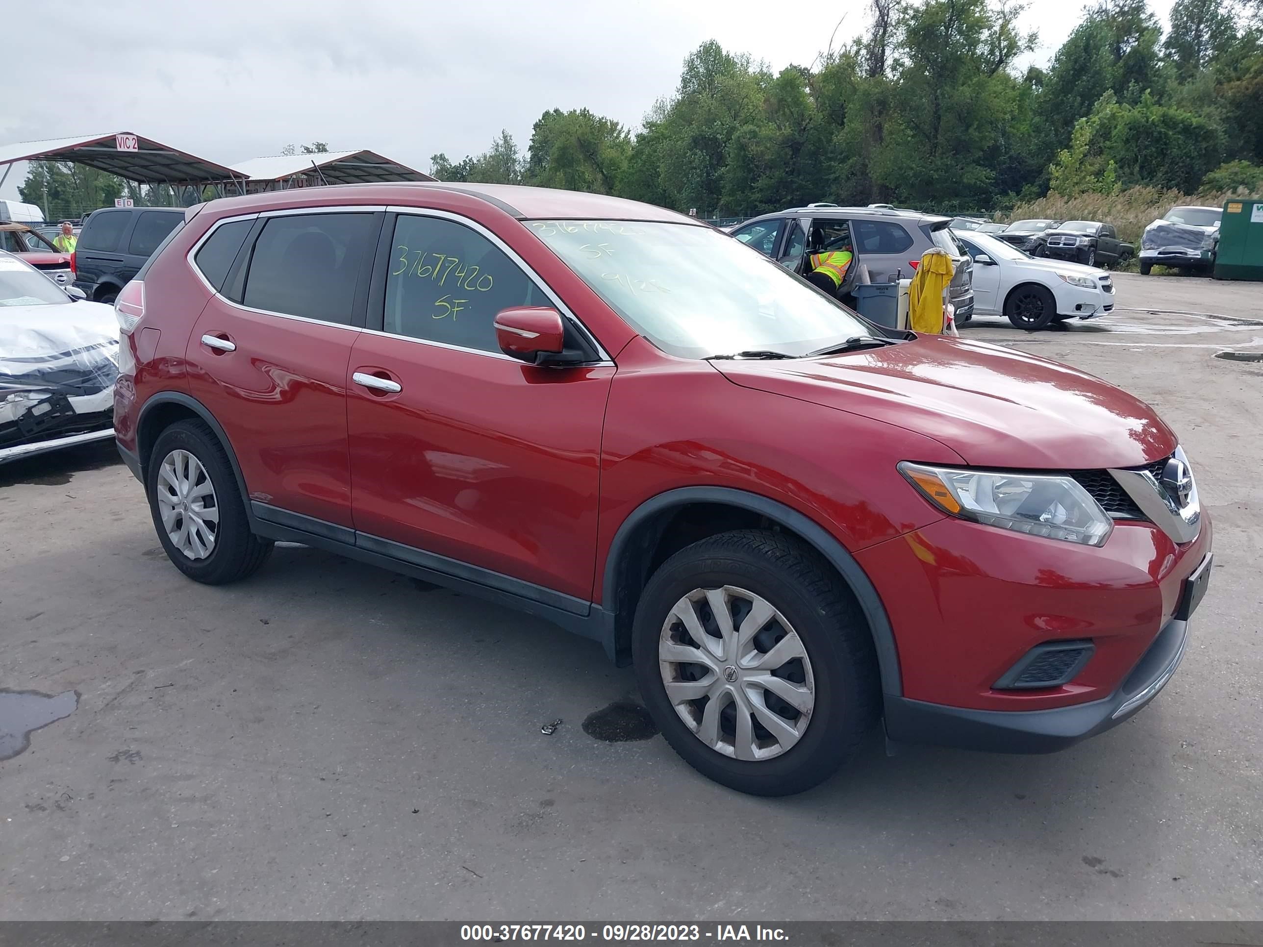 nissan rogue 2014 5n1at2mk9ec812742