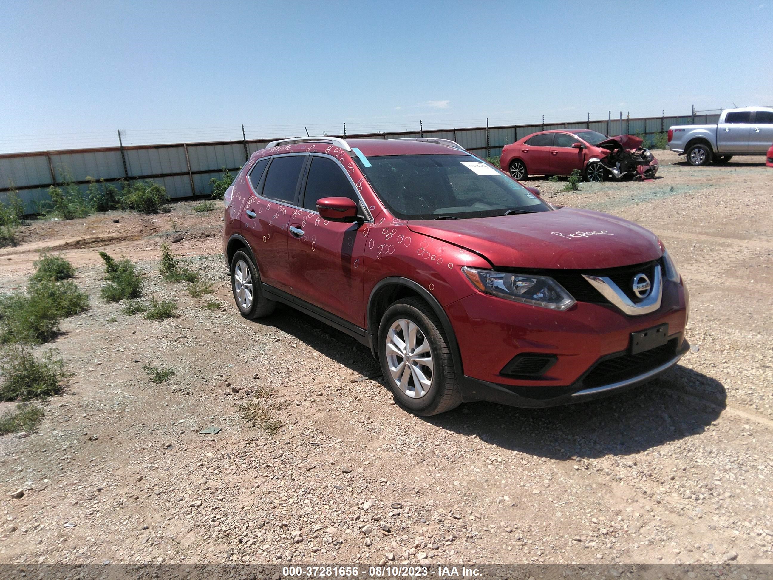 nissan rogue 2016 5n1at2mn5gc810130