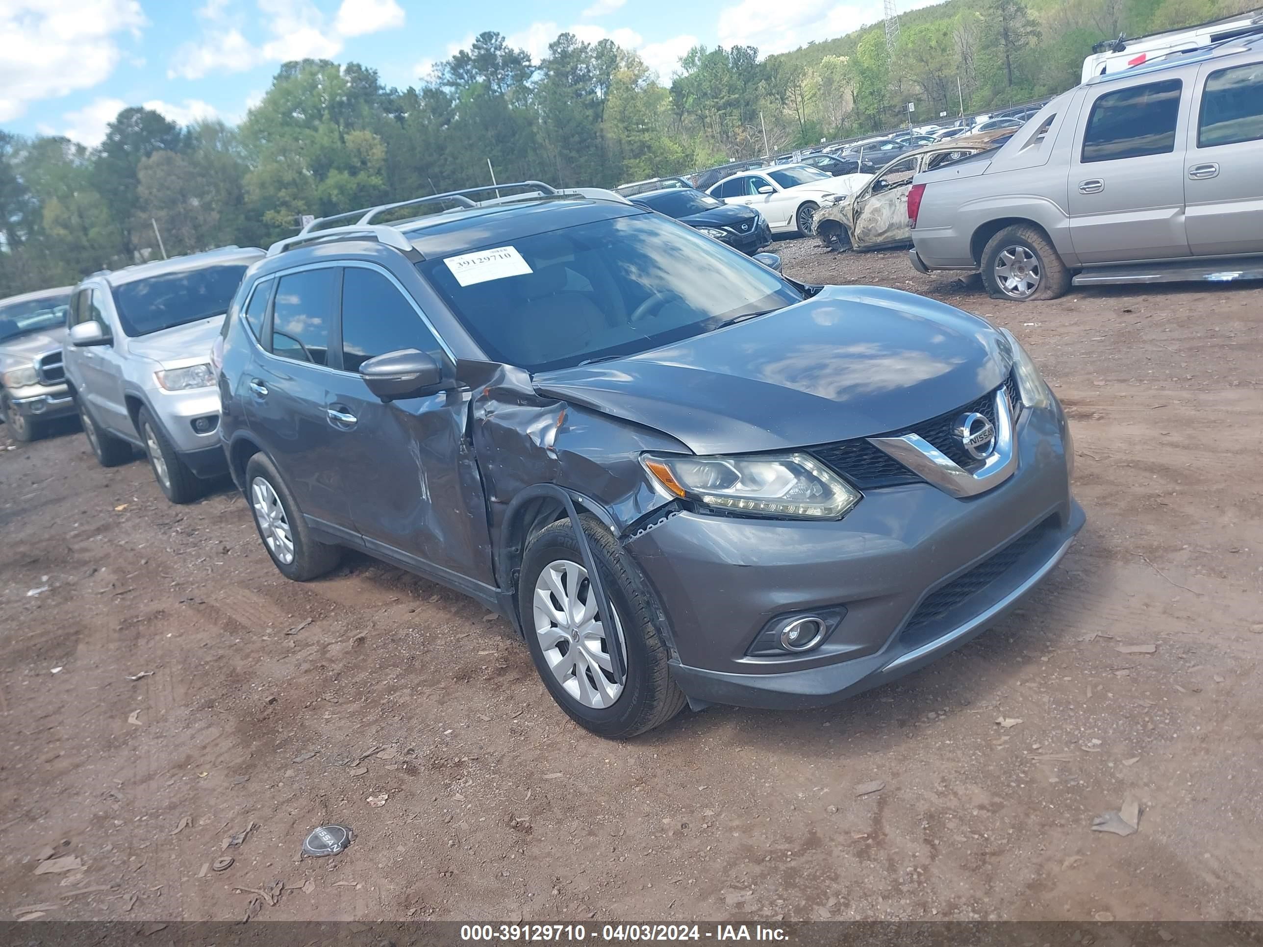 nissan rogue 2015 5n1at2mt1fc874324