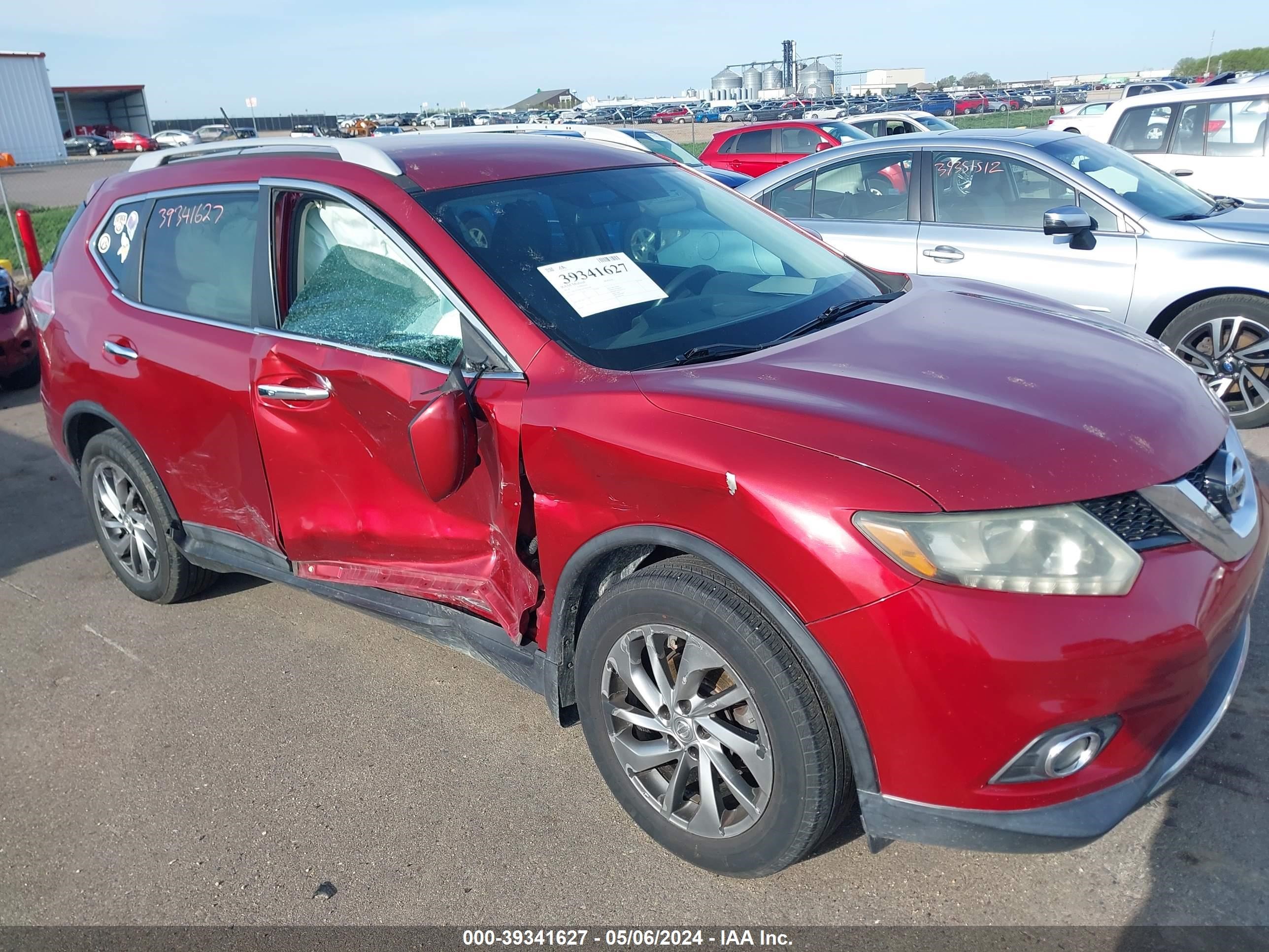 nissan rogue 2014 5n1at2mt2ec856199