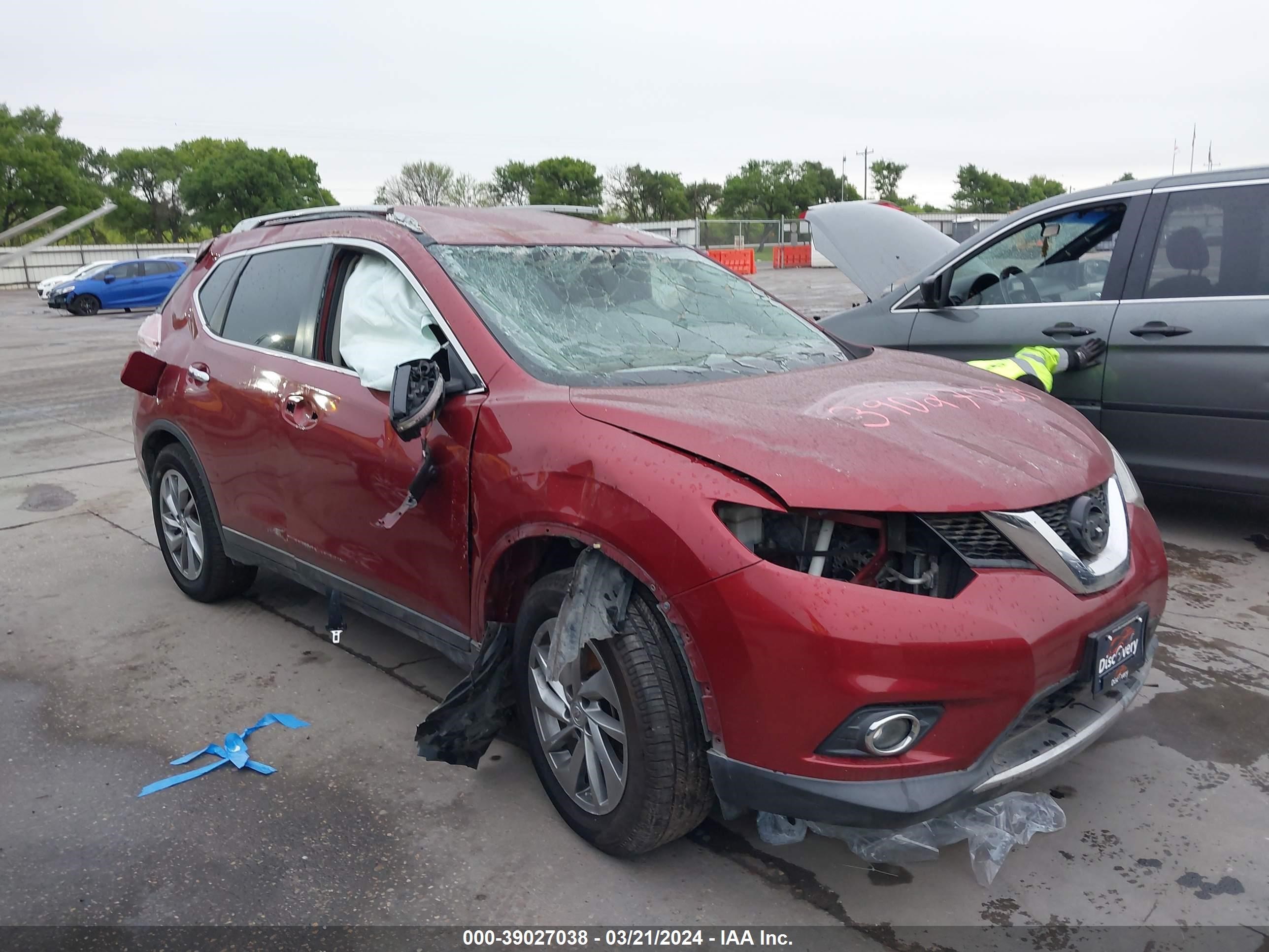 nissan rogue 2014 5n1at2mt2ec870765