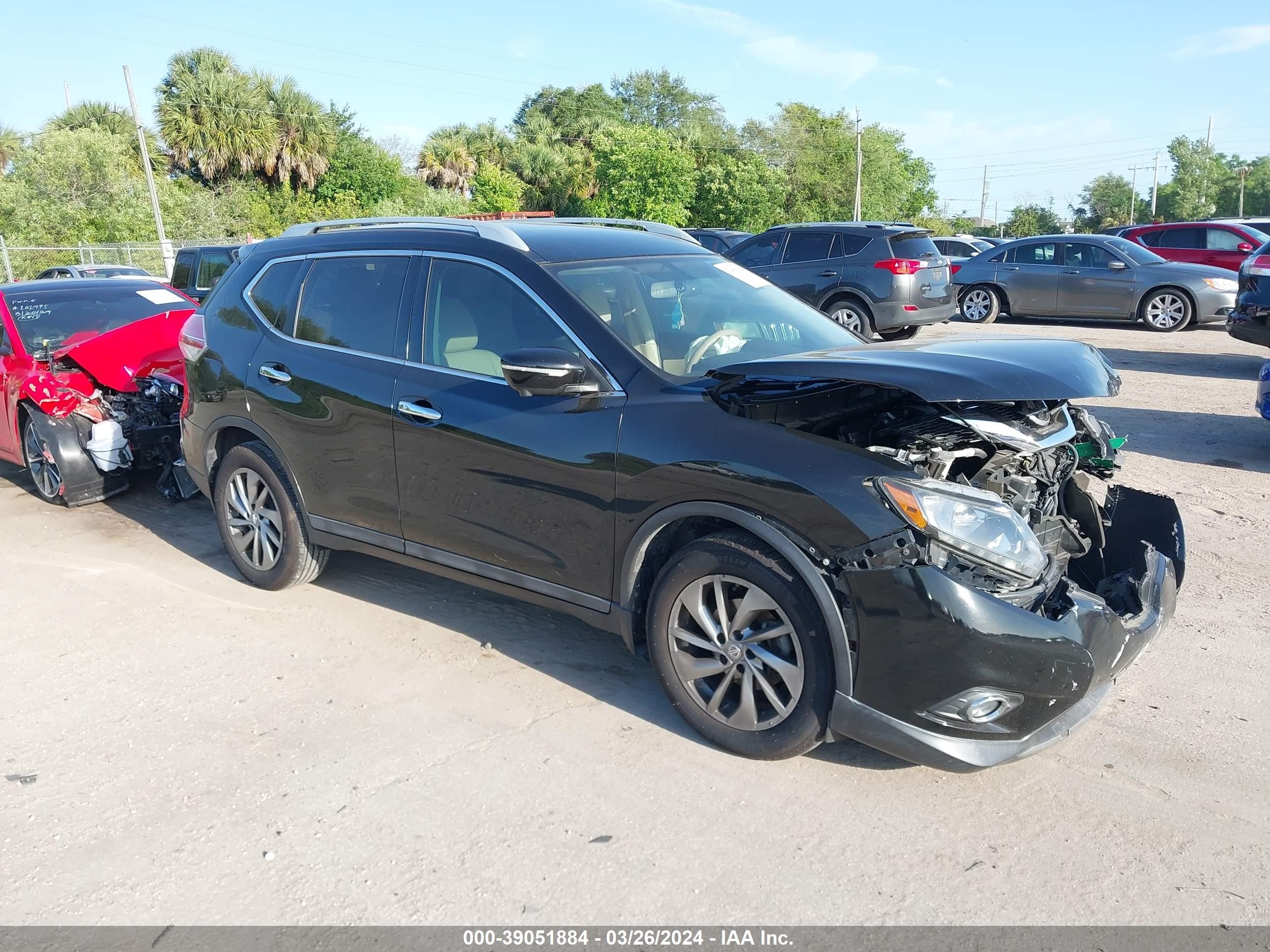 nissan rogue 2015 5n1at2mt2fc813533