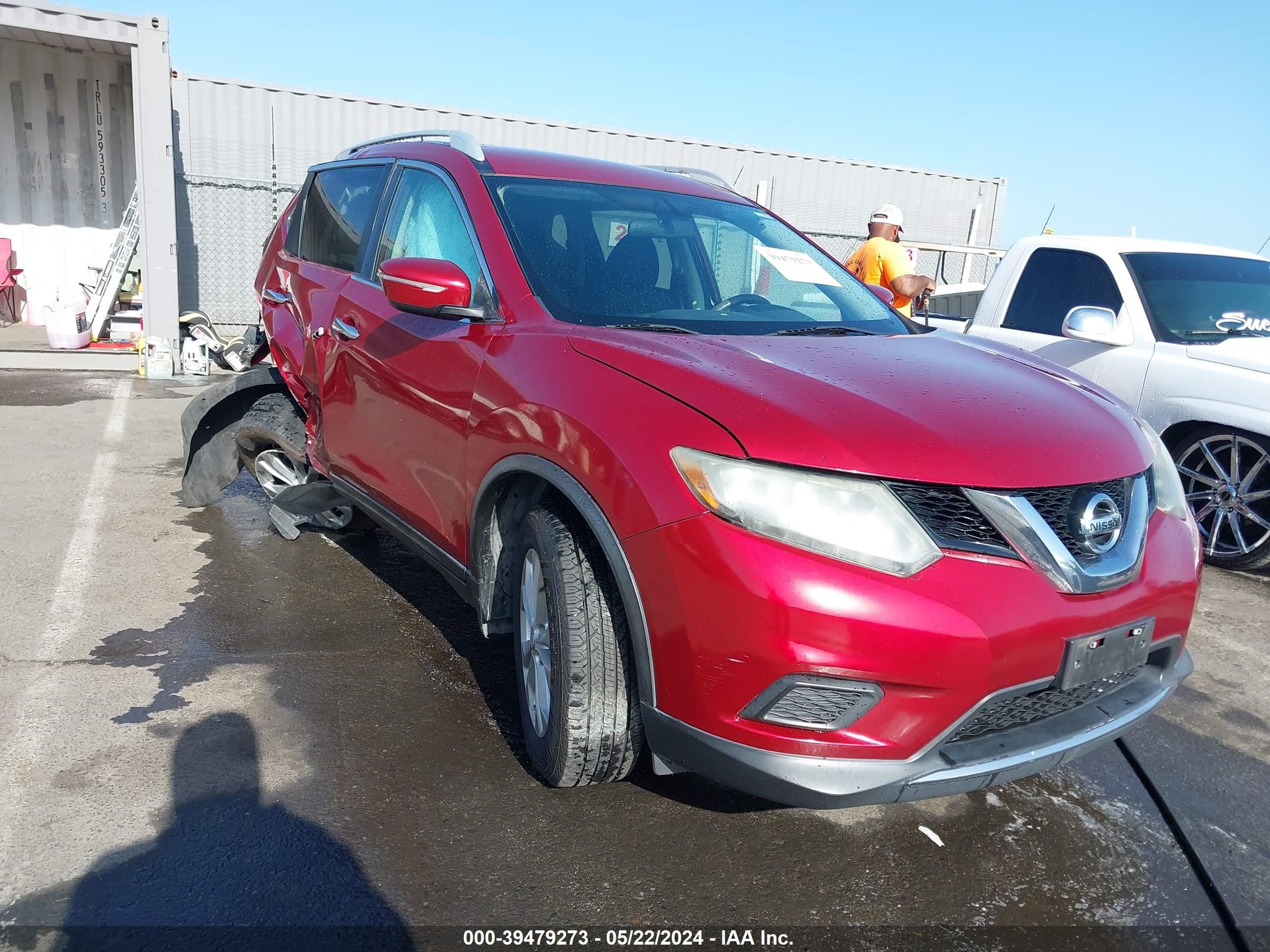 nissan rogue 2015 5n1at2mt2fc915477