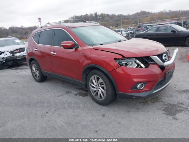 nissan rogue 2014 5n1at2mt3ec820599