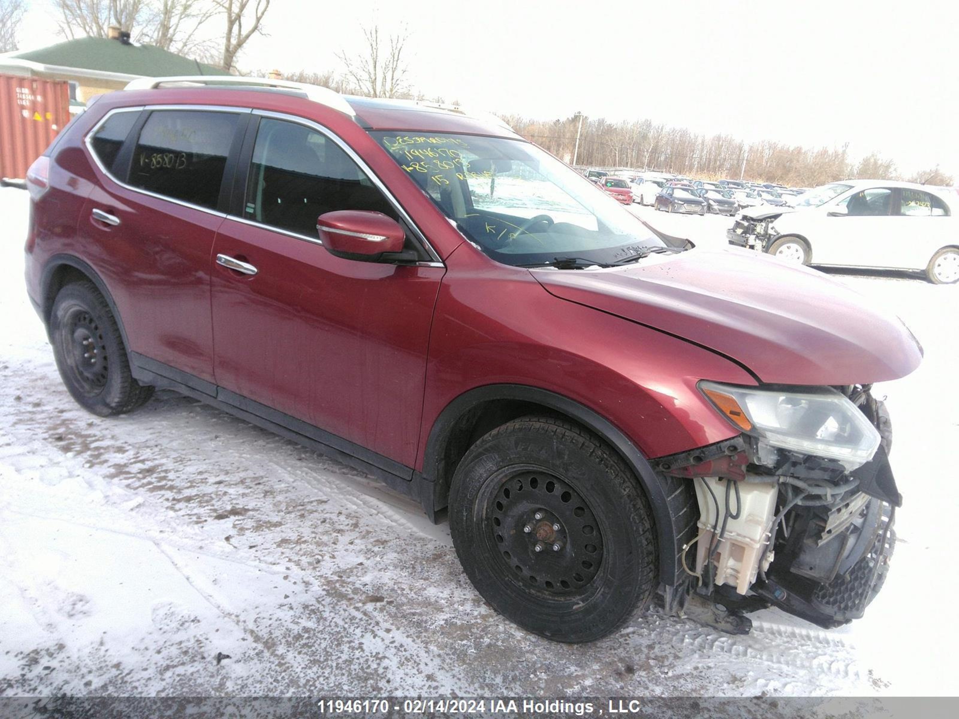 nissan rogue 2015 5n1at2mt3fc858013