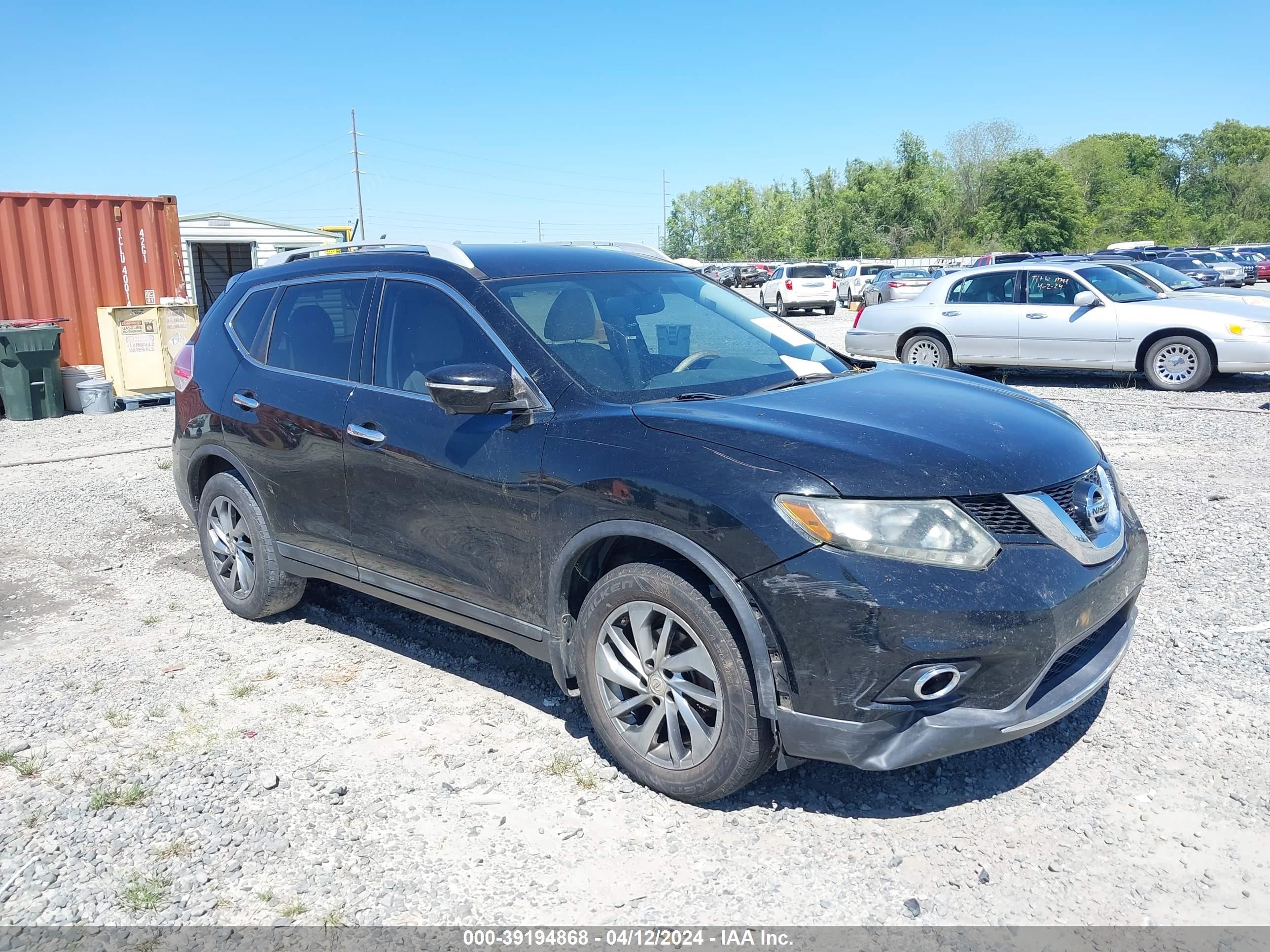 nissan rogue 2014 5n1at2mt4ec802516