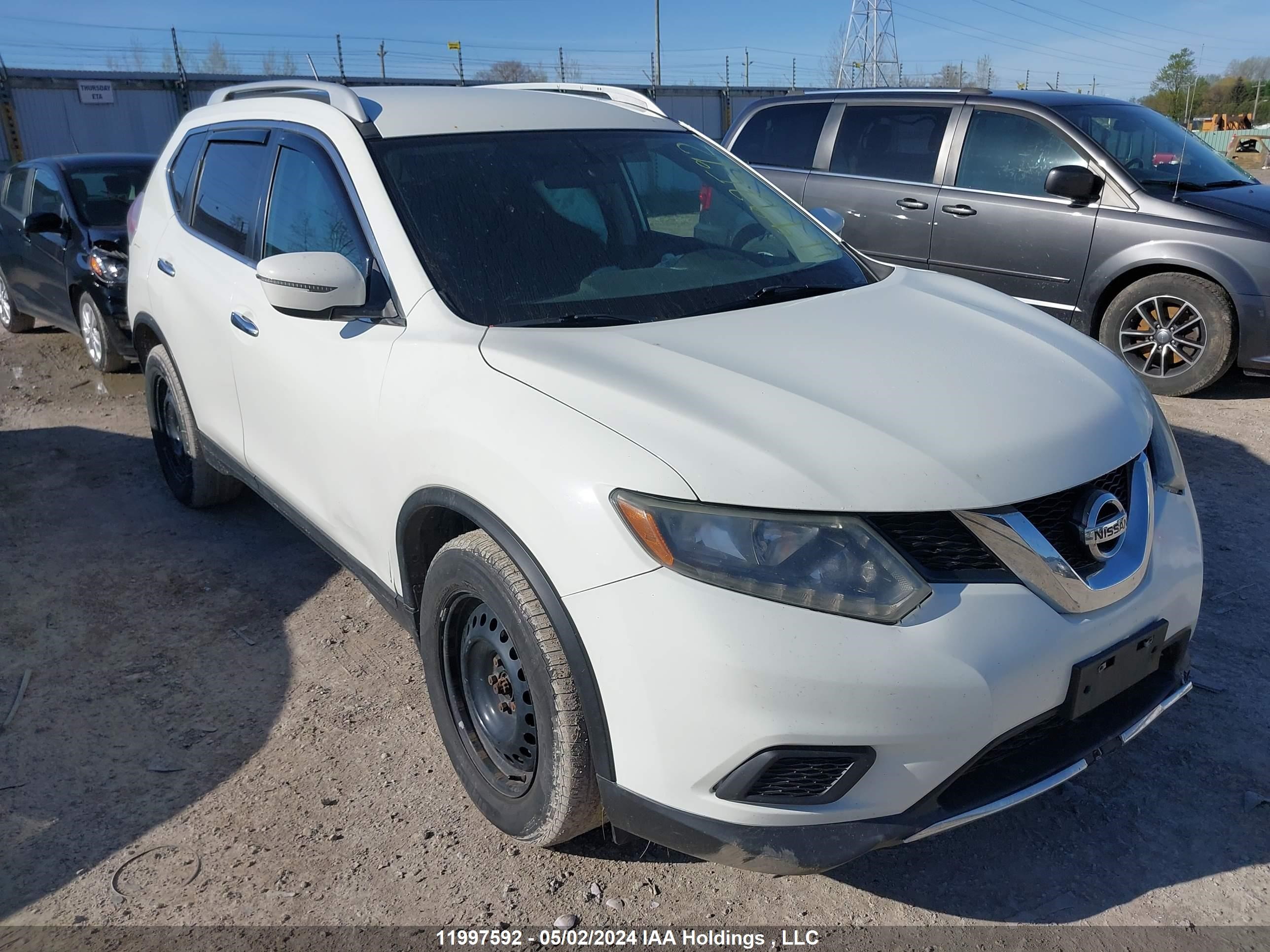 nissan rogue 2016 5n1at2mt4gc802583