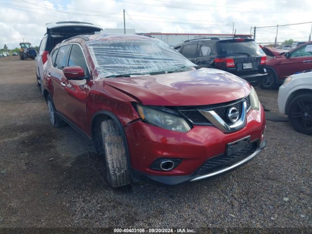 nissan rogue 2015 5n1at2mt5fc881079