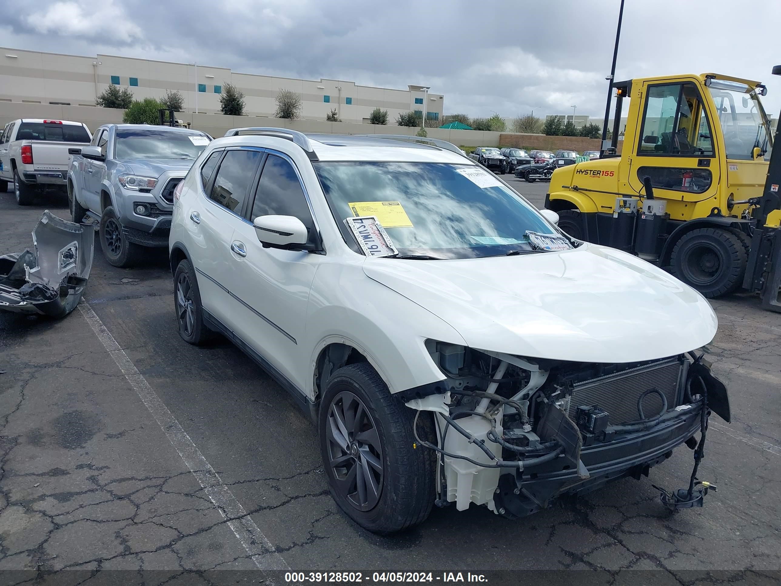 nissan rogue 2016 5n1at2mt5gc825158