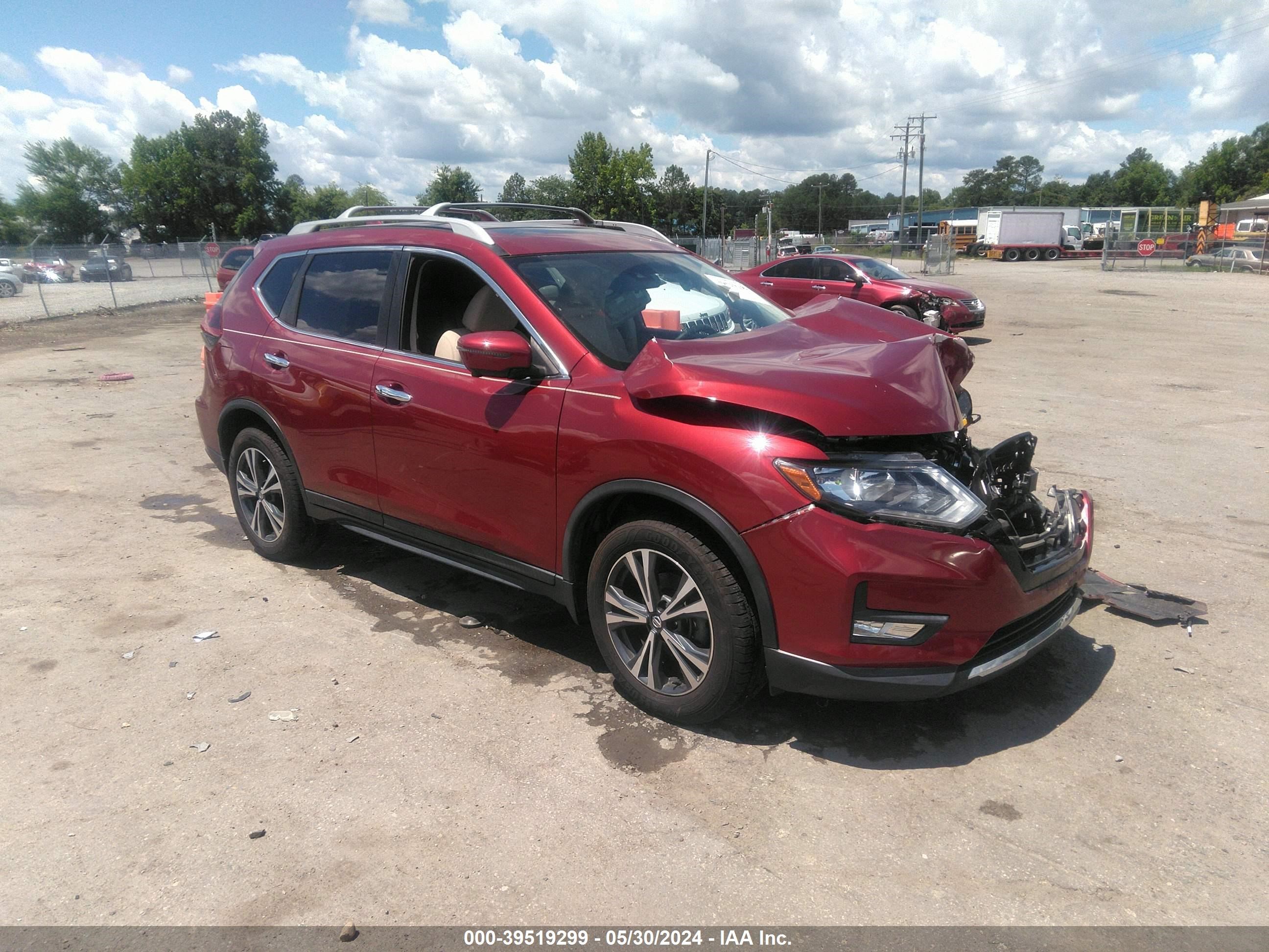 nissan rogue 2019 5n1at2mt5kc834015