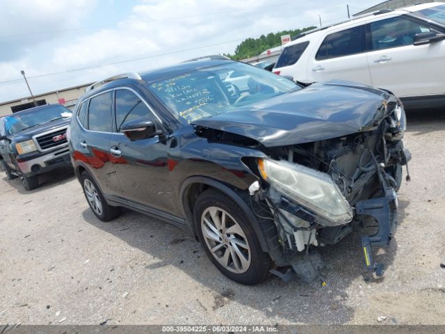 nissan rogue 2015 5n1at2mt6fc755586