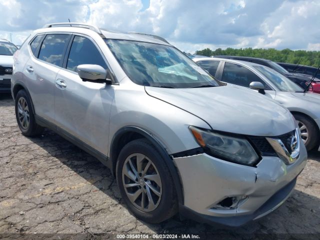 nissan rogue 2015 5n1at2mt6fc874531