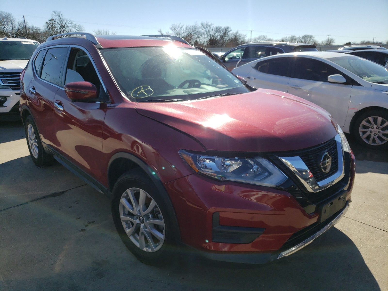 nissan rogue s 2018 5n1at2mt6jc791240