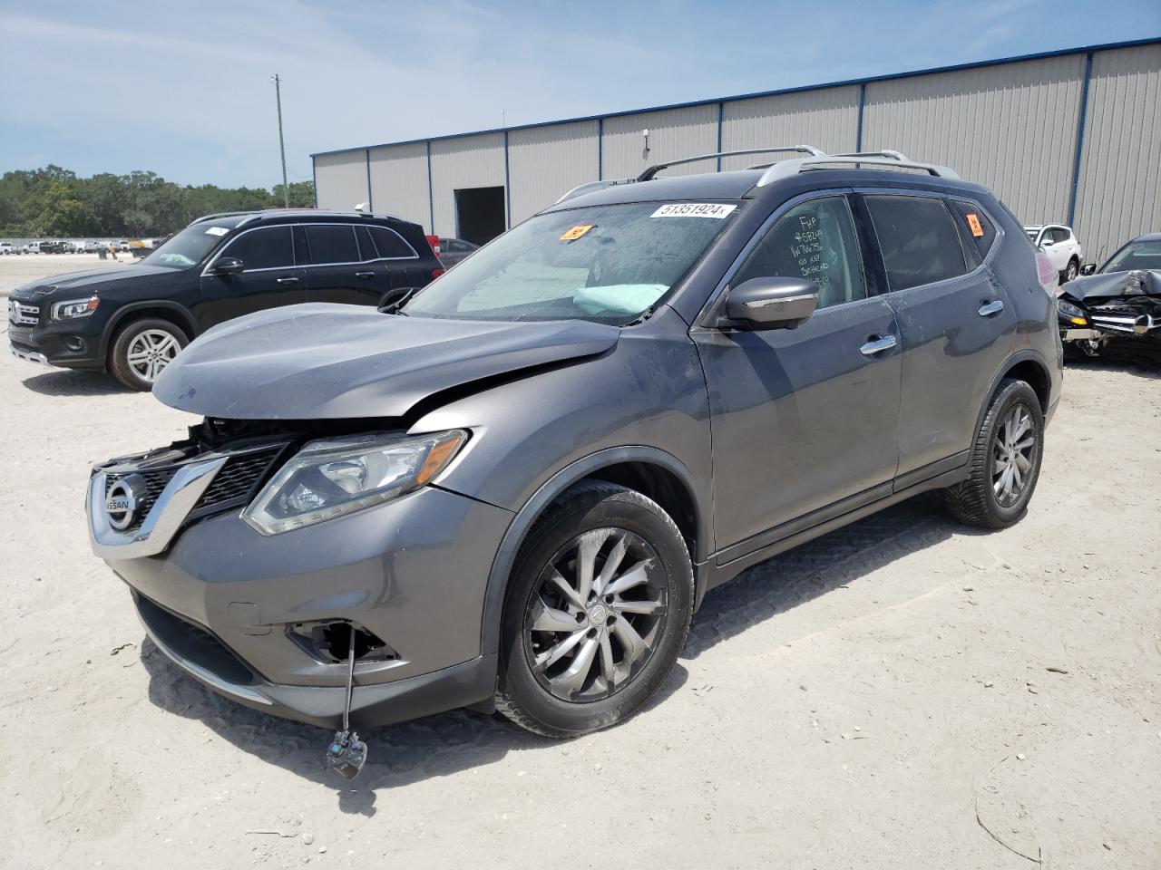 nissan rogue 2014 5n1at2mt7ec766756