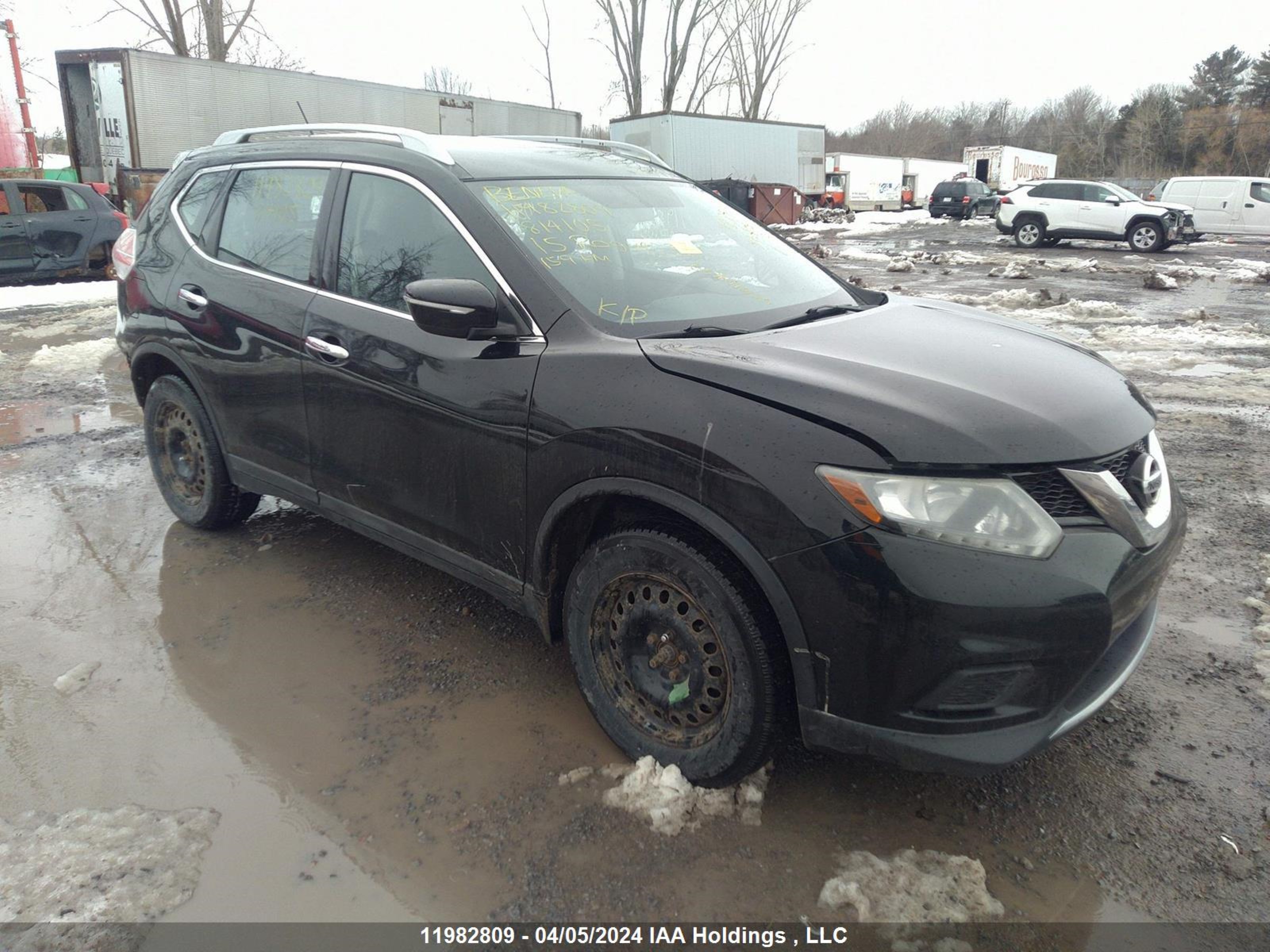 nissan rogue 2015 5n1at2mt8fc814105