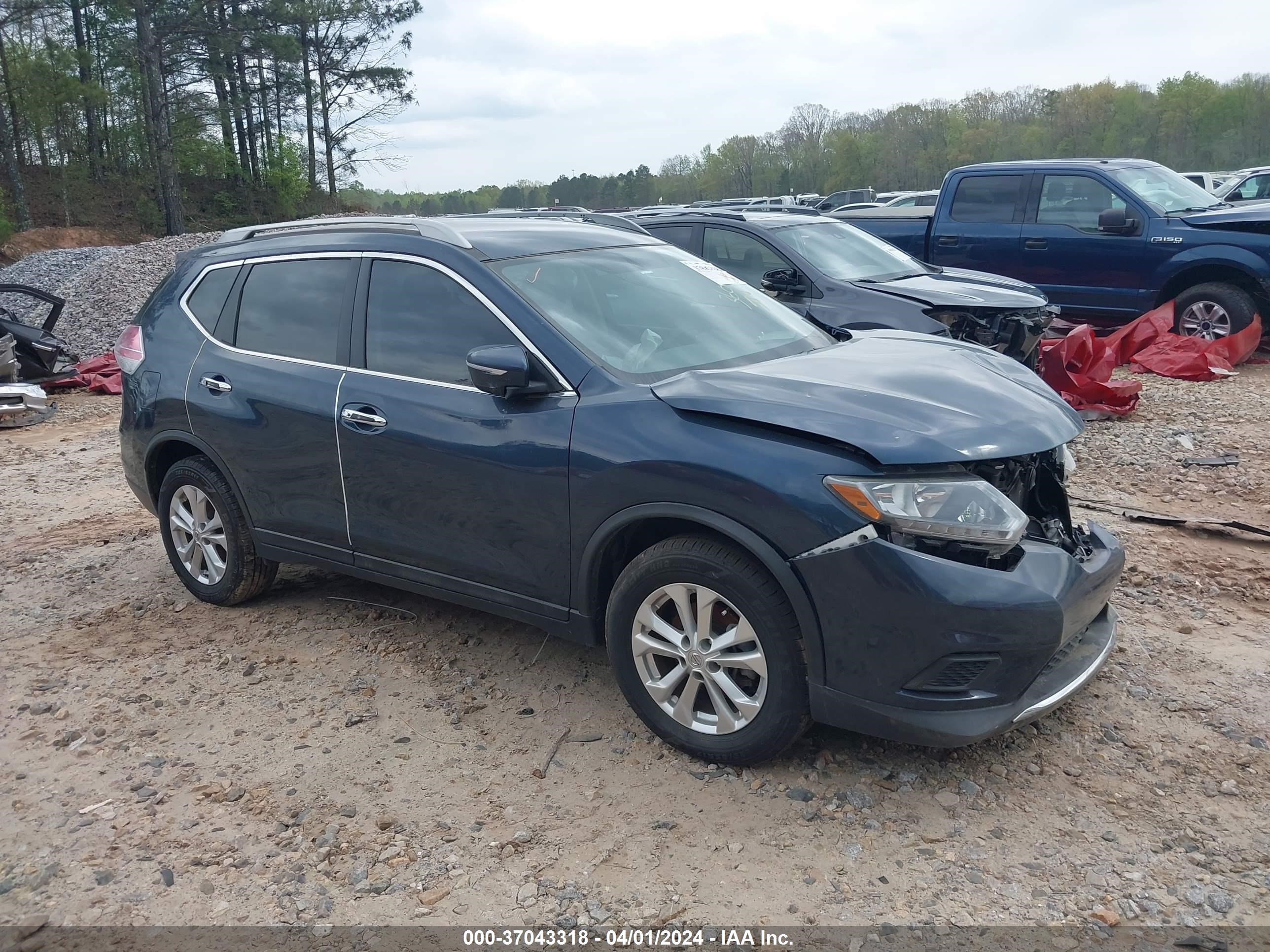 nissan rogue 2016 5n1at2mt8gc914027