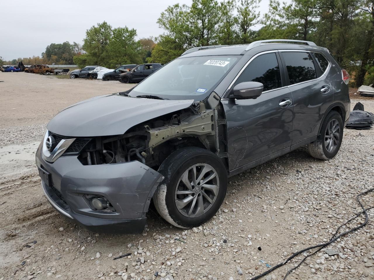 nissan rogue 2015 5n1at2mt9fc817059