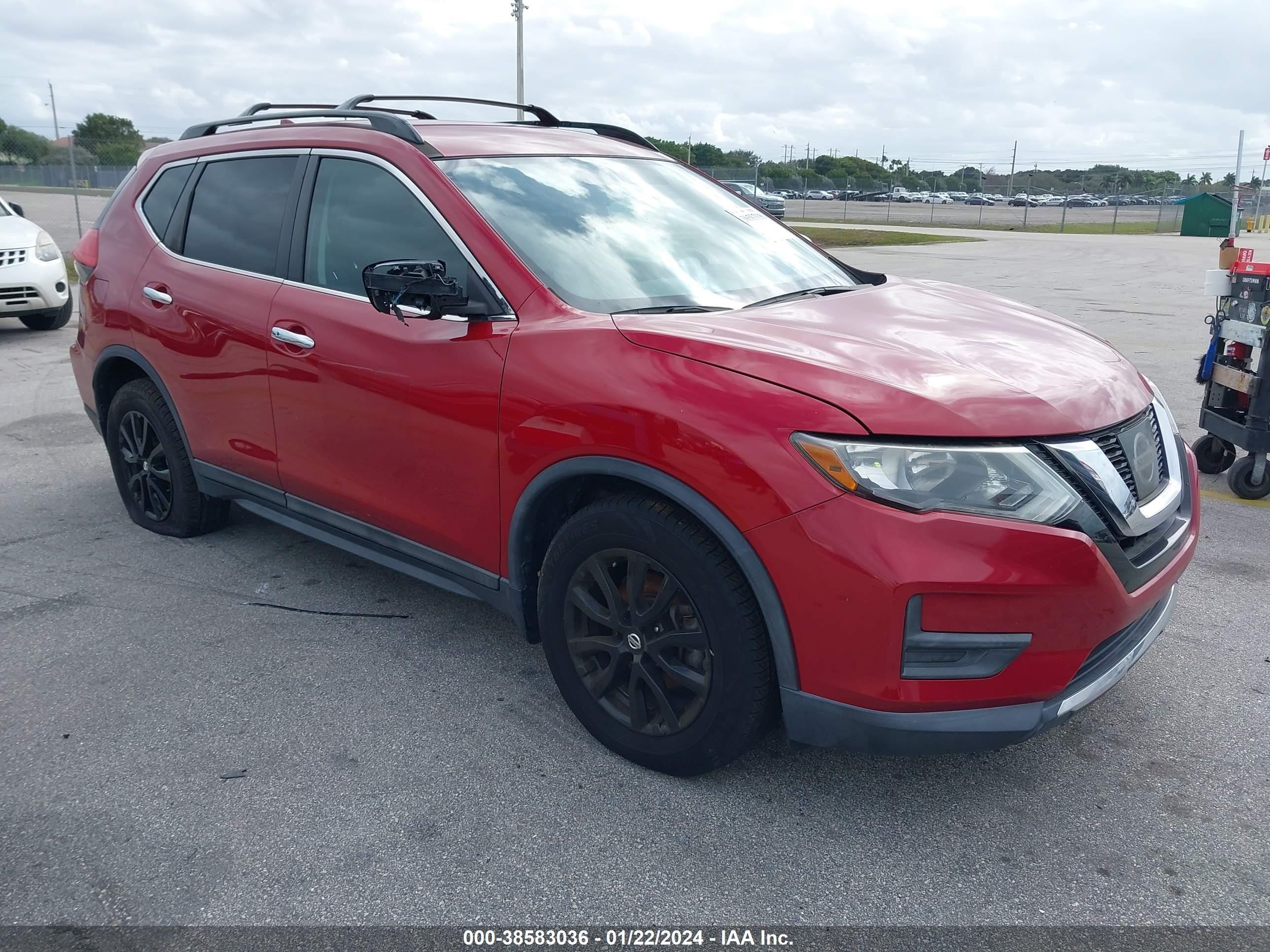 nissan rogue 2017 5n1at2mt9hc871416