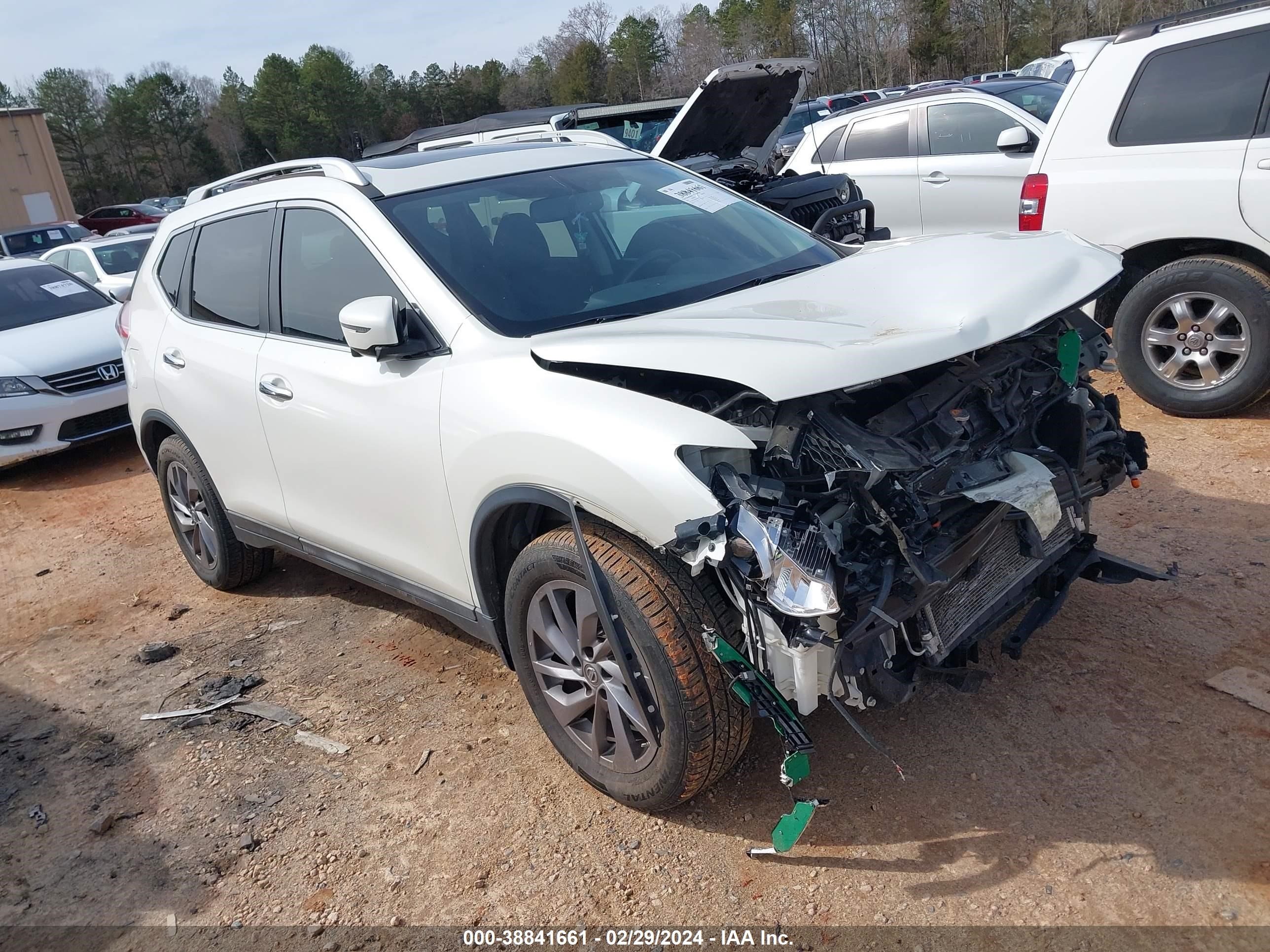 nissan rogue 2016 5n1at2mtxgc748979