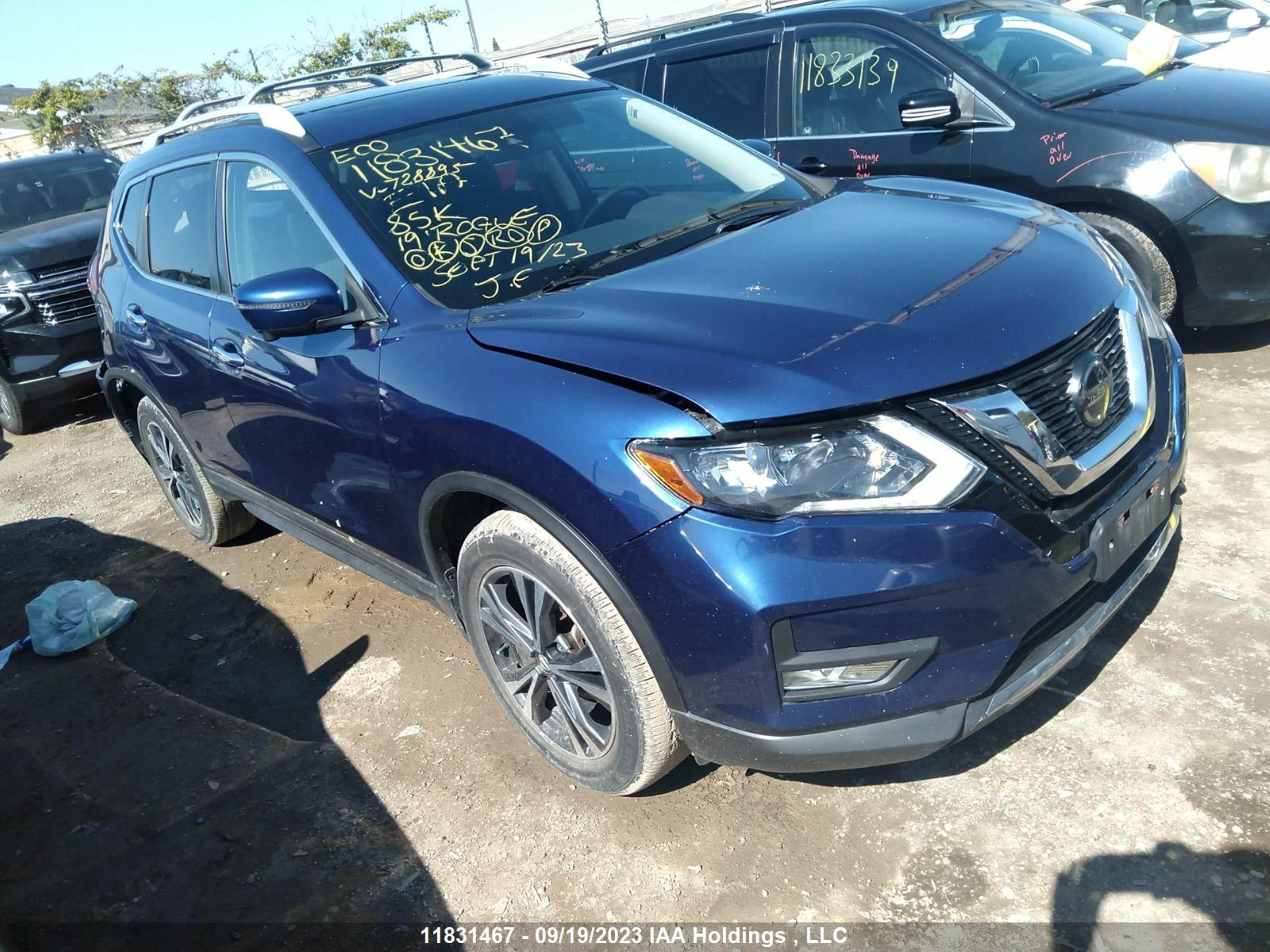 nissan rogue 2019 5n1at2mv0kc728895