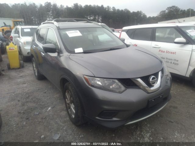 nissan rogue 2016 5n1at2mv1gc876674