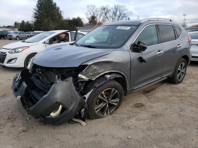 nissan rogue sv 2017 5n1at2mv1hc814953