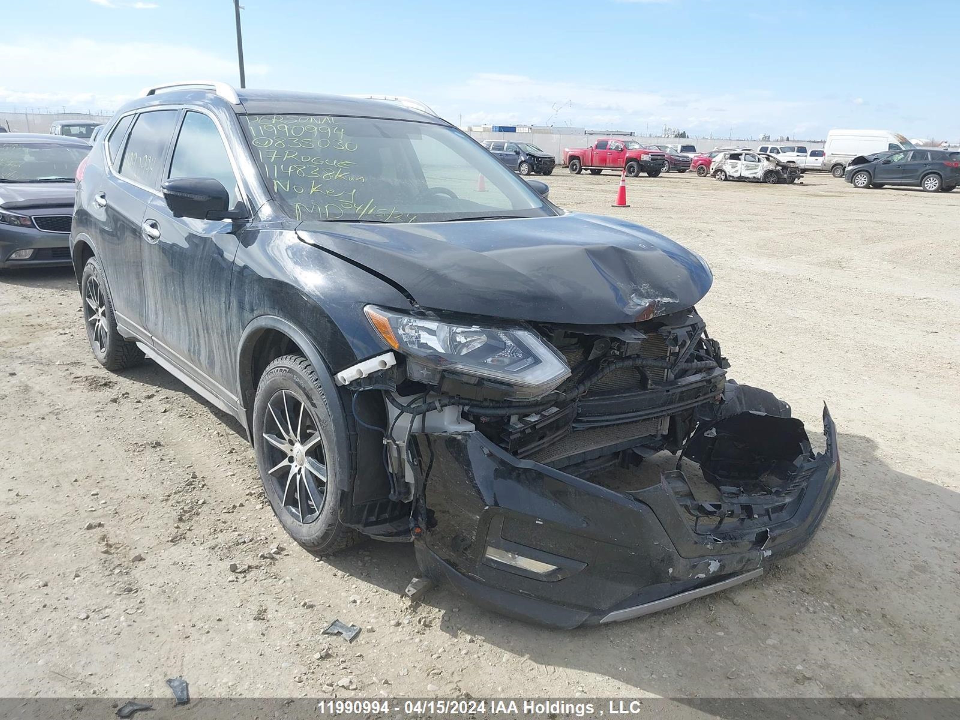 nissan rogue 2017 5n1at2mv3hc835030