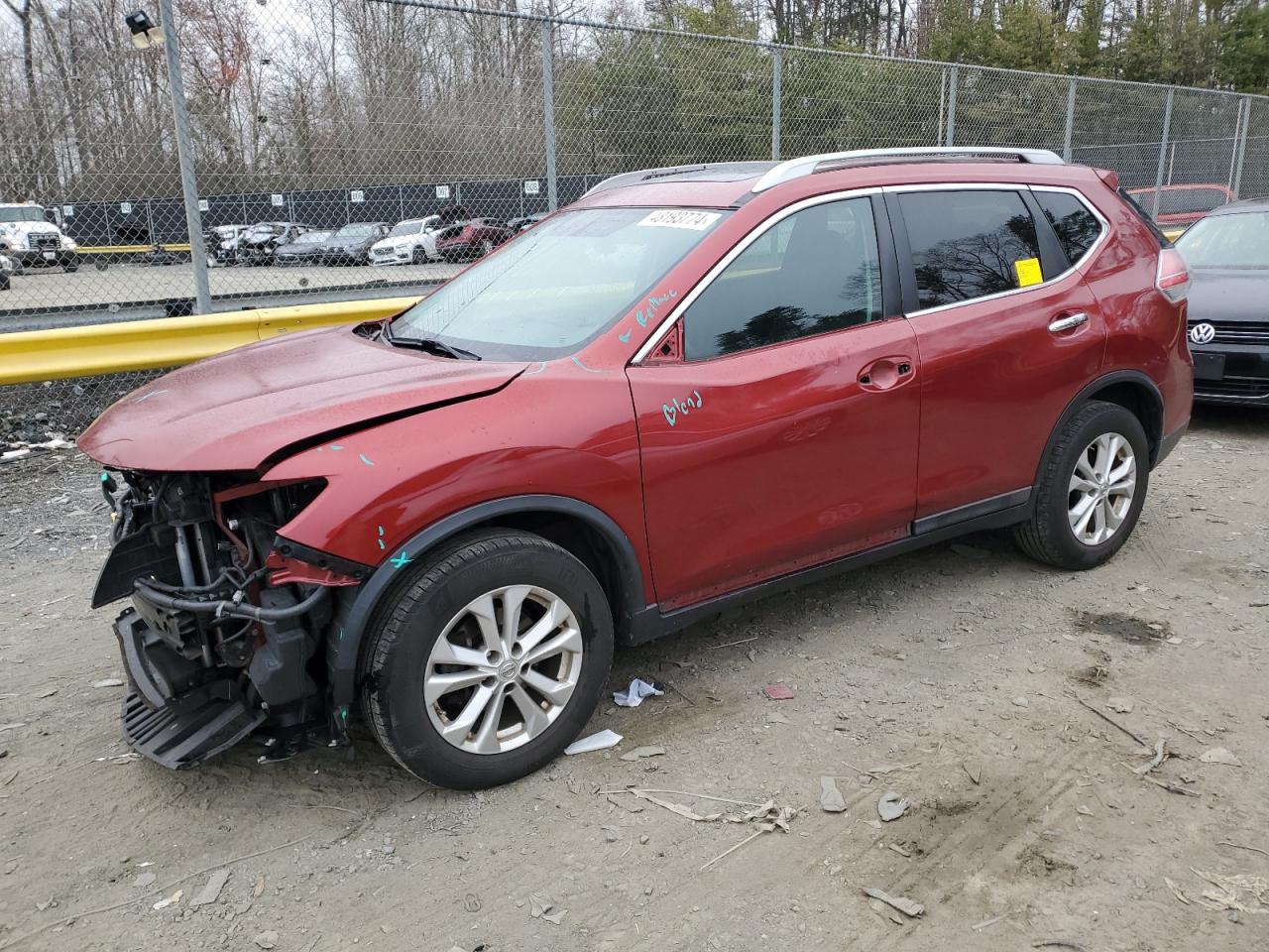 nissan rogue 2015 5n1at2mv4fc884301