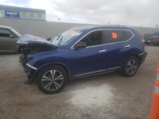 nissan rogue sv 2017 5n1at2mv4hc745613