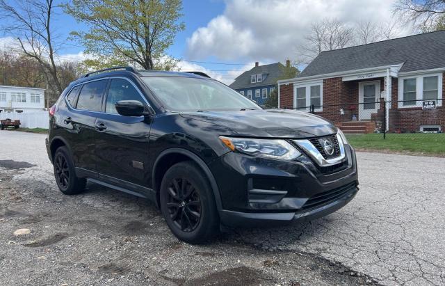 nissan rogue sv 2017 5n1at2mv4hc754814