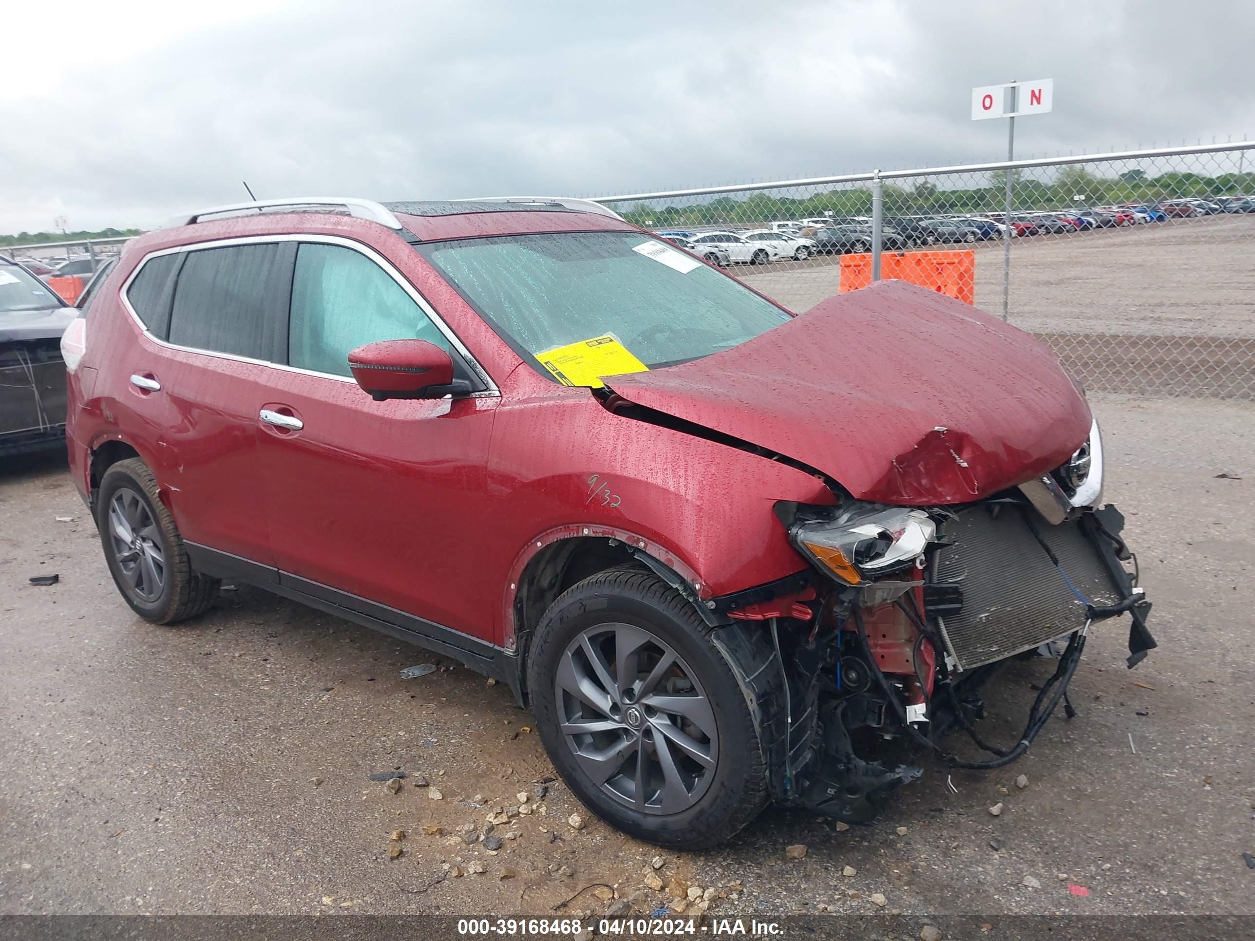 nissan rogue 2016 5n1at2mv5gc808880