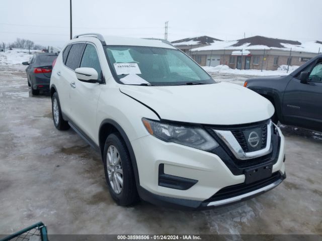 nissan rogue sv 2017 5n1at2mv5hc826152