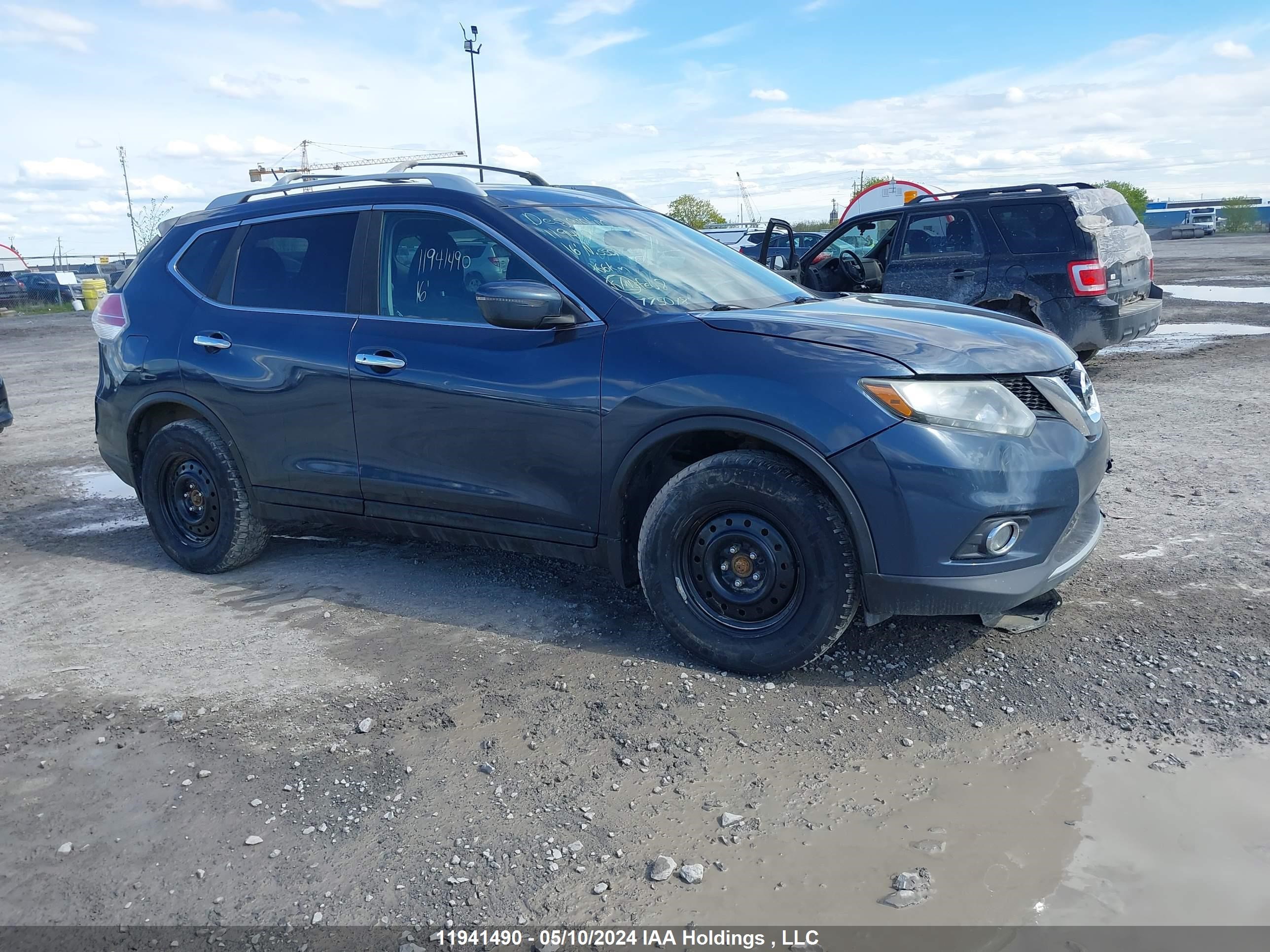 nissan rogue 2016 5n1at2mv6gc775078