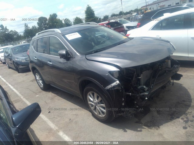 nissan rogue sv 2017 5n1at2mv6hc841873