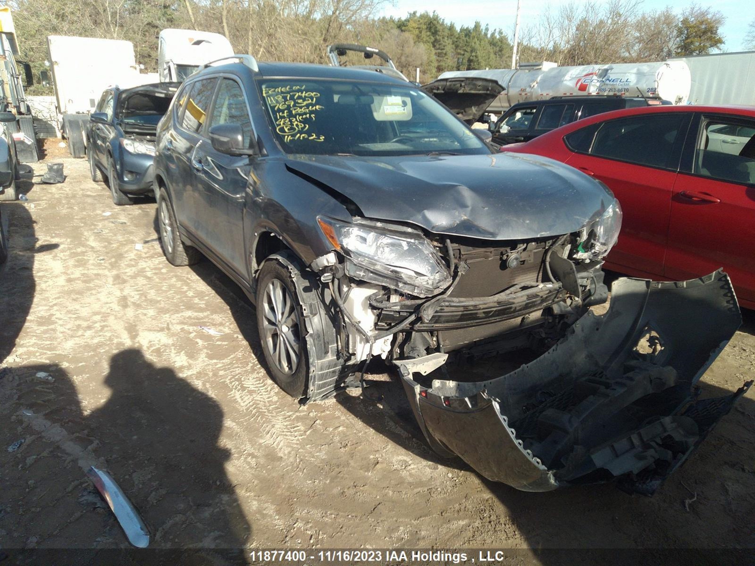 nissan rogue 2014 5n1at2mv7ec769321