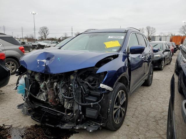 nissan rogue sv 2017 5n1at2mv7hc861372