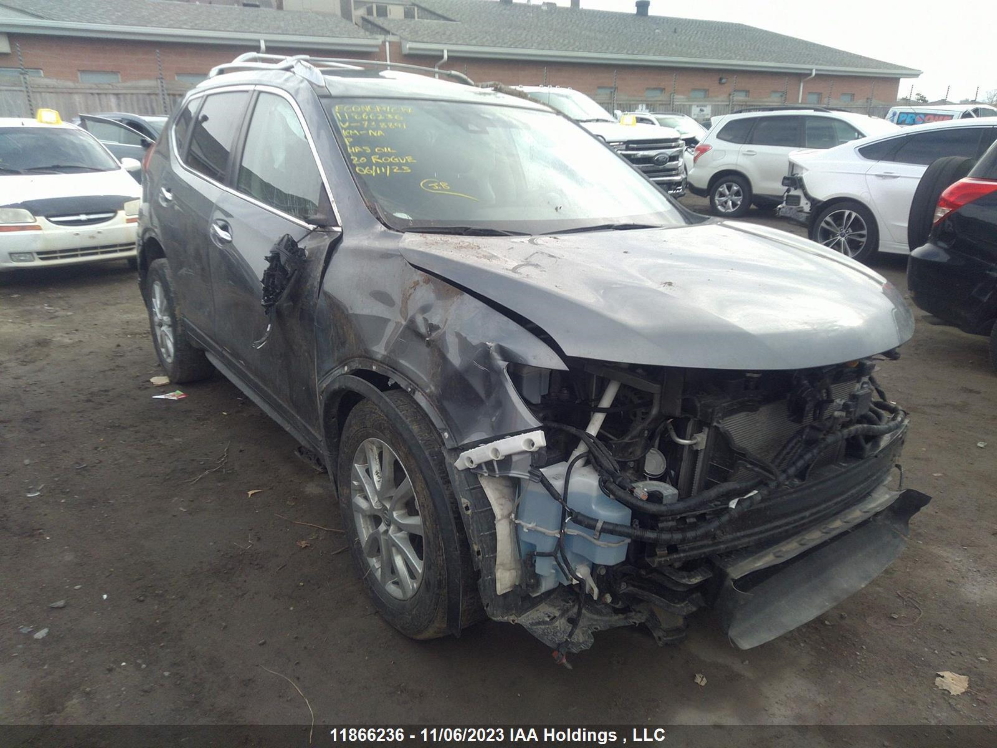 nissan rogue 2020 5n1at2mv7lc738891