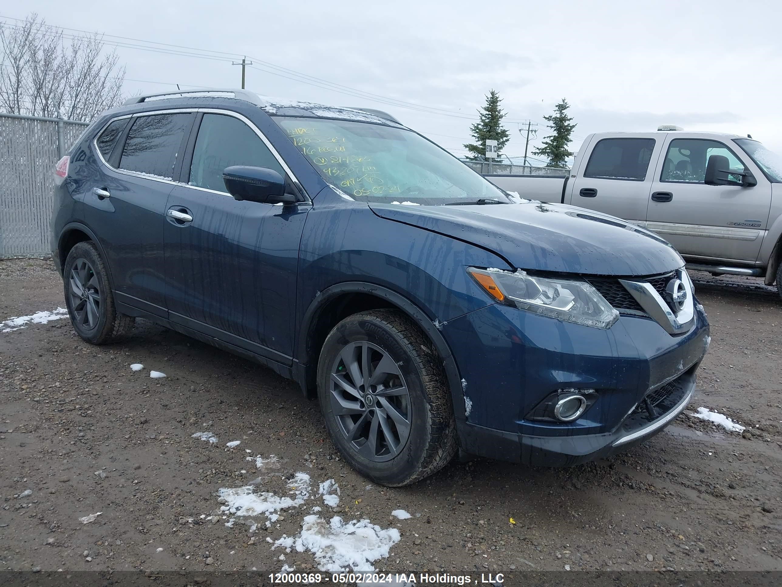 nissan rogue 2016 5n1at2mvxgc817865