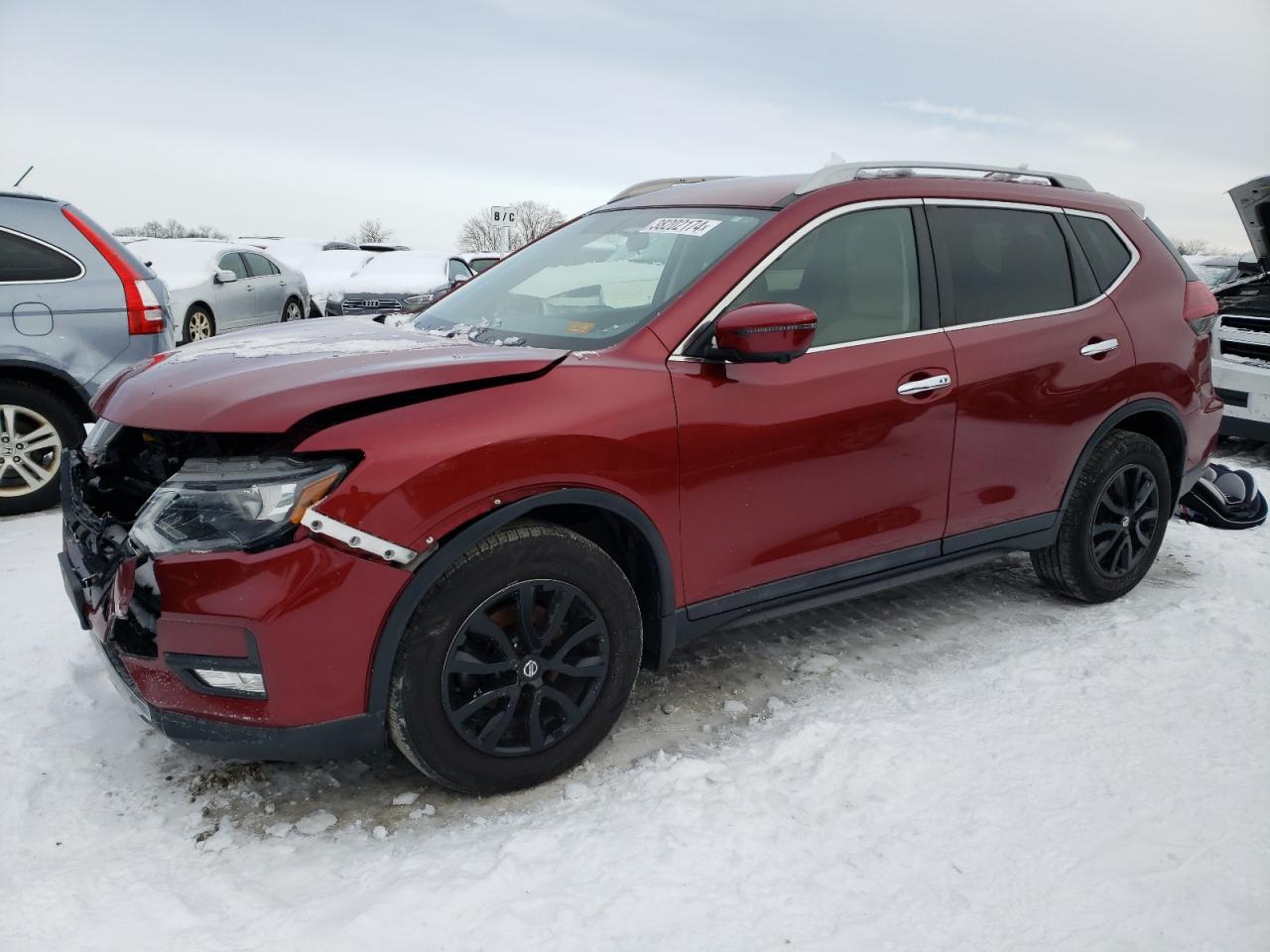 nissan rogue 2018 5n1at2mvxjc848282