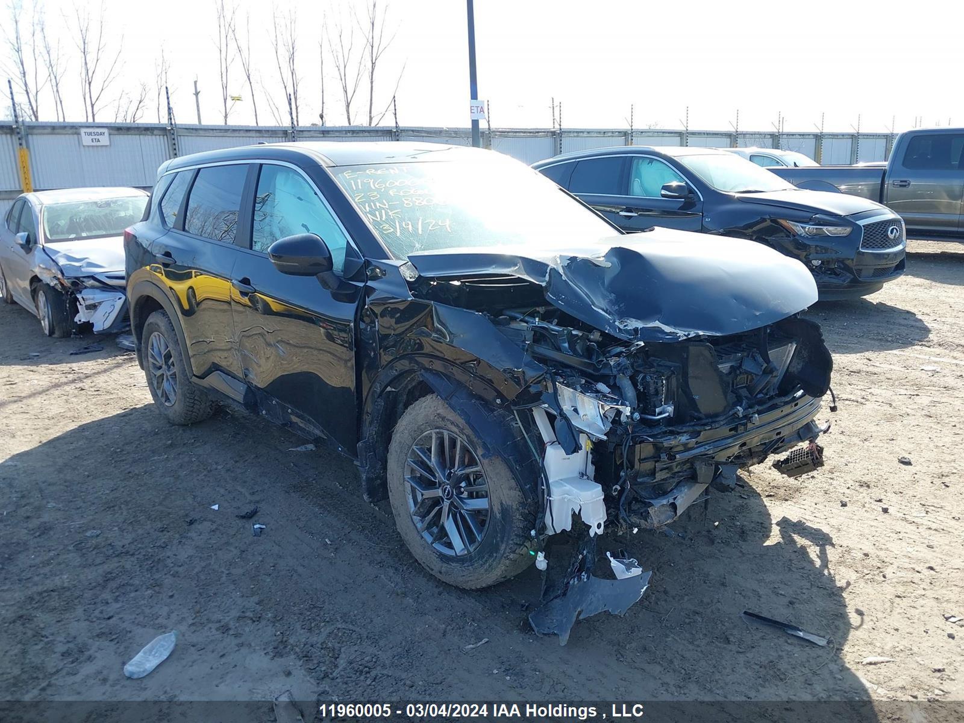 nissan rogue 2023 5n1at3ab5pc880095