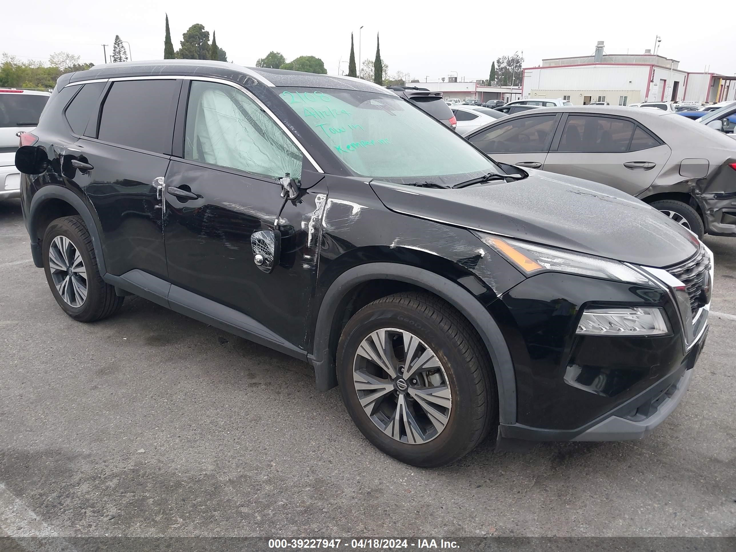 nissan rogue 2021 5n1at3ba2mc683208