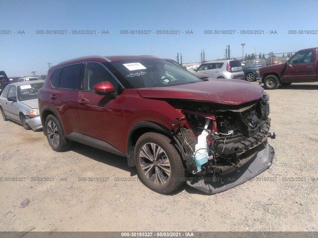 nissan rogue 2021 5n1at3ba8mc682614