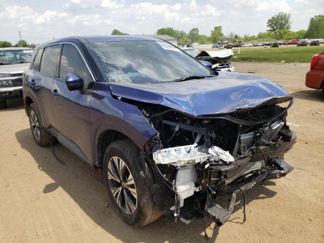 nissan rogue sv 2021 5n1at3bb0mc721611