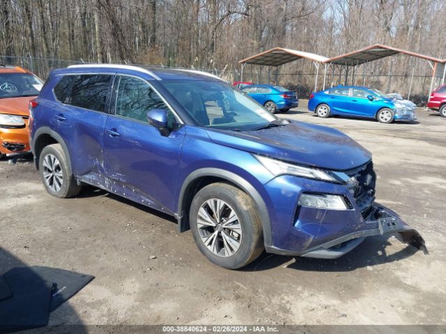 nissan rogue 2021 5n1at3bb3mc712644