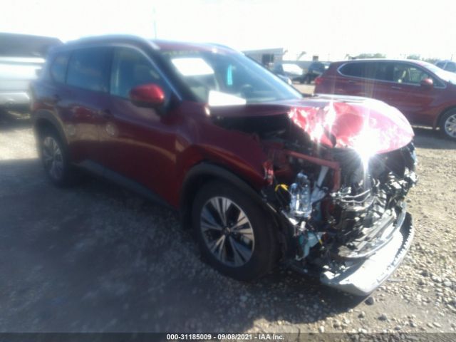 nissan rogue 2021 5n1at3bb4mc737424