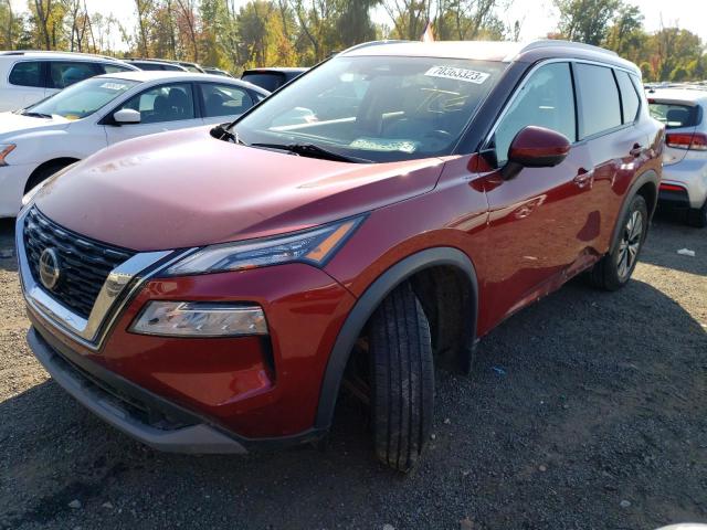 nissan rogue sv 2021 5n1at3bb9mc728055