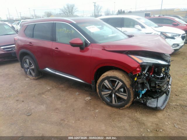 nissan rogue 2021 5n1at3cb7mc774711