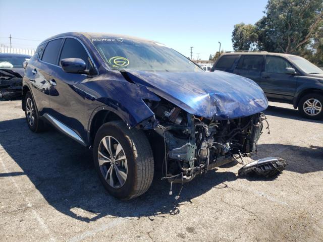 nissan murano s 2021 5n1az2aj1mc121469