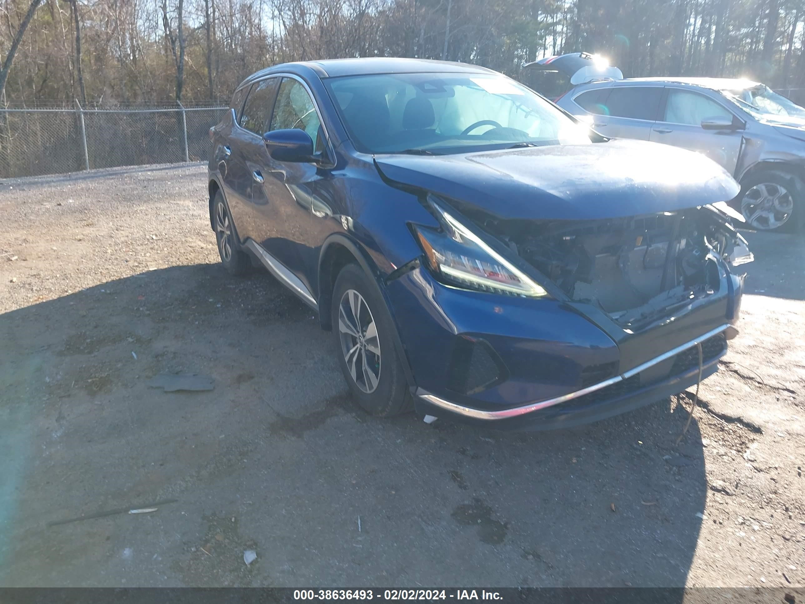 nissan murano 2020 5n1az2aj2ln117790